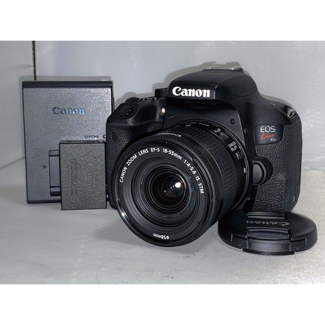 良品】Canon EOS kiss X9i 18-55mm レンズキット-