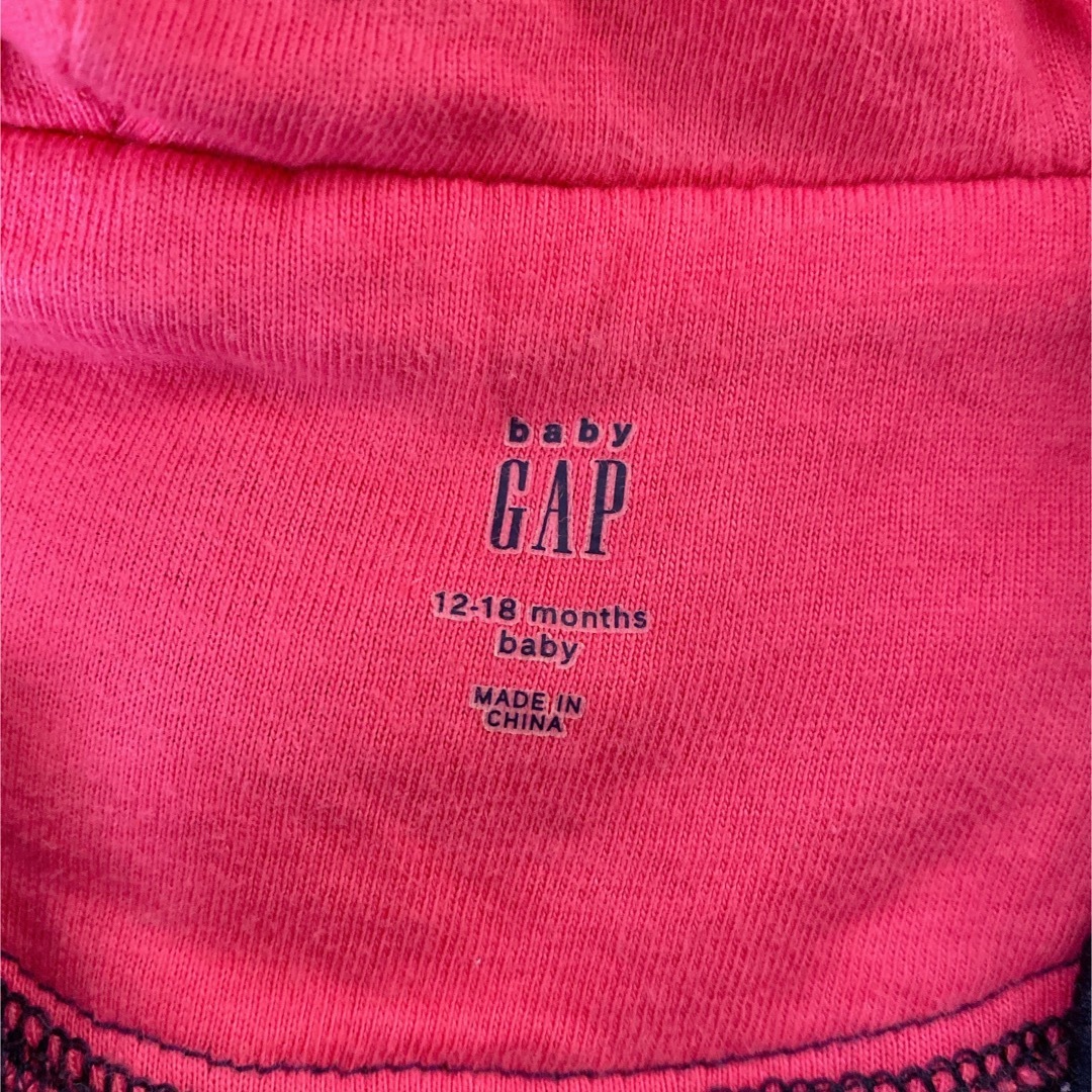 babyGAP(ベビーギャップ)のbaby GAP  くま耳　フリース　アウター　18-24month キッズ/ベビー/マタニティのキッズ服女の子用(90cm~)(ジャケット/上着)の商品写真