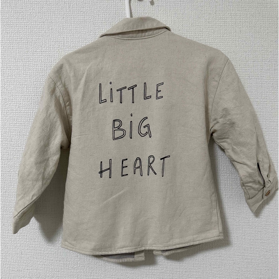 ZARA KIDS(ザラキッズ)のキッズ　シャツジャケット キッズ/ベビー/マタニティのキッズ服男の子用(90cm~)(ブラウス)の商品写真