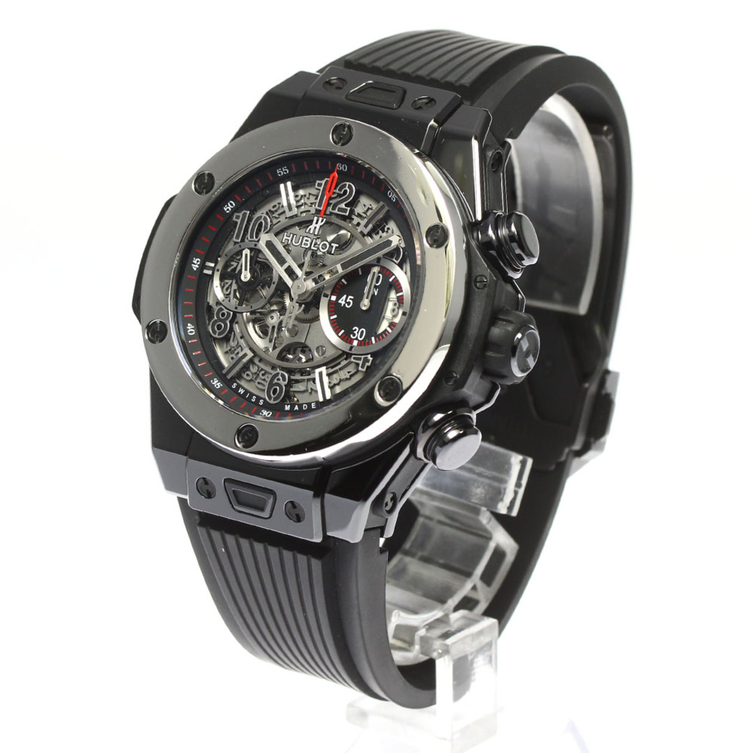 HUBLOT(ウブロ)のウブロ HUBLOT 411.CS.1170.RX.YOS16 ビッグバン ウニコ プラチナベゼル ヨシダスペシャル 限定50本 自動巻き メンズ 良品 _791149 メンズの時計(腕時計(アナログ))の商品写真