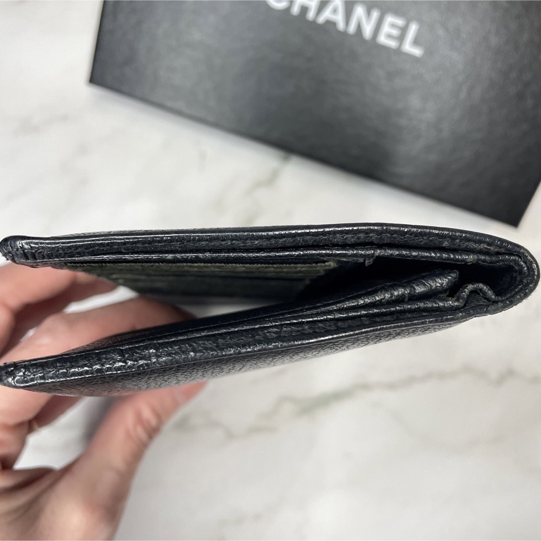 CHANEL(シャネル)のCHANEL シャネル　ココマーク　長財布　黒　ブラック レディースのファッション小物(財布)の商品写真
