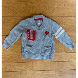 ベビーギャップ(babyGAP)のbaby GAP ニットカーディガン　アウター　18-24month(カーディガン)