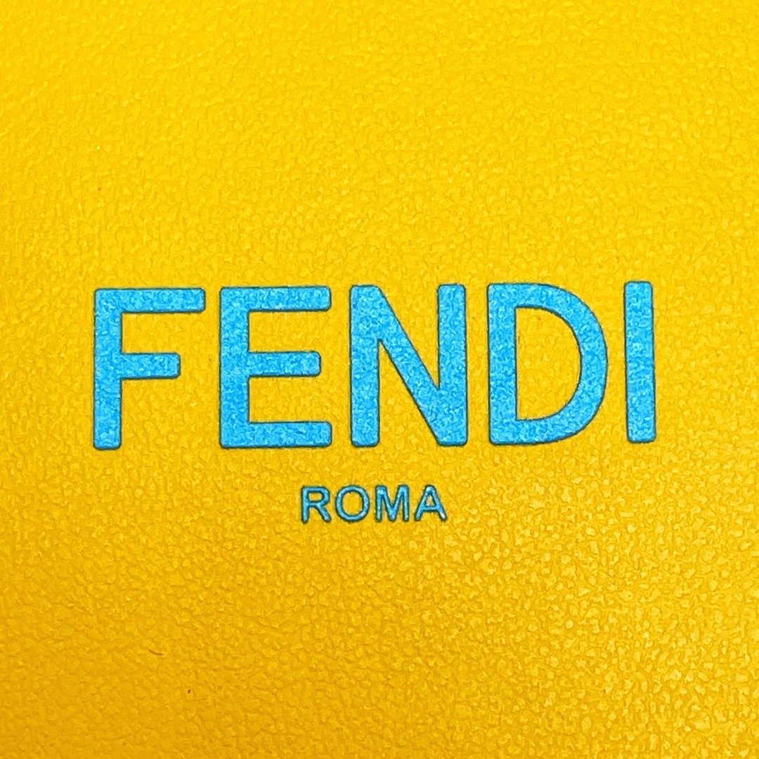 FENDI(フェンディ)の☆☆FENDI フェンディ ボックス型ショルダーバッグ 8BT339ADP6F1EEV イエロー レディース レザー ゴールド金具 布袋有 レディースのバッグ(ショルダーバッグ)の商品写真