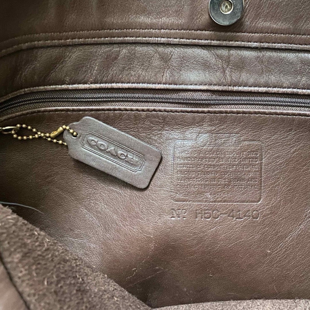 COACH(コーチ)のオールドコーチ★4140★トートバッグ★A4★こげ茶★レザー★肩掛け★ショルダー レディースのバッグ(トートバッグ)の商品写真