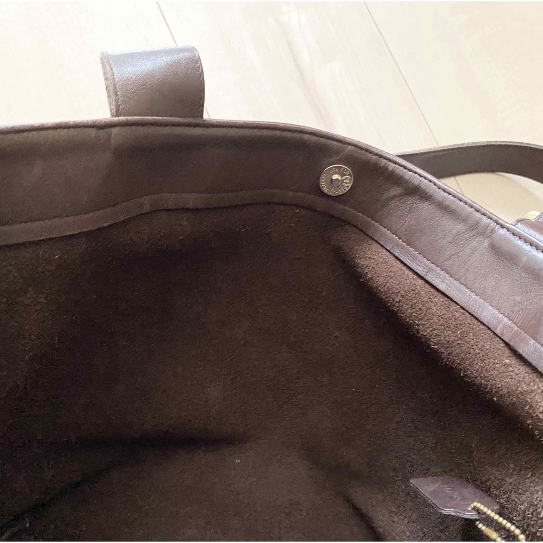 COACH - オールドコーチ☆4140☆トートバッグ☆A4☆こげ茶 COACH - オールドコーチ☆4140☆トートバッグ☆A4☆こげ茶