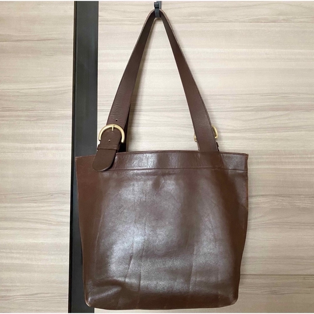 COACH - オールドコーチ☆4140☆トートバッグ☆A4☆こげ茶 COACH - オールドコーチ☆4140☆トートバッグ☆A4☆こげ茶