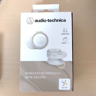 オーディオテクニカ(audio-technica)の【ダッフィー☆様専用】audio-technica イヤホン ATH-CK1TW(ヘッドフォン/イヤフォン)