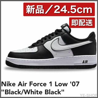 ナイキ(NIKE)の新品24.5／Air Force 1 Low Black/White Black(スニーカー)