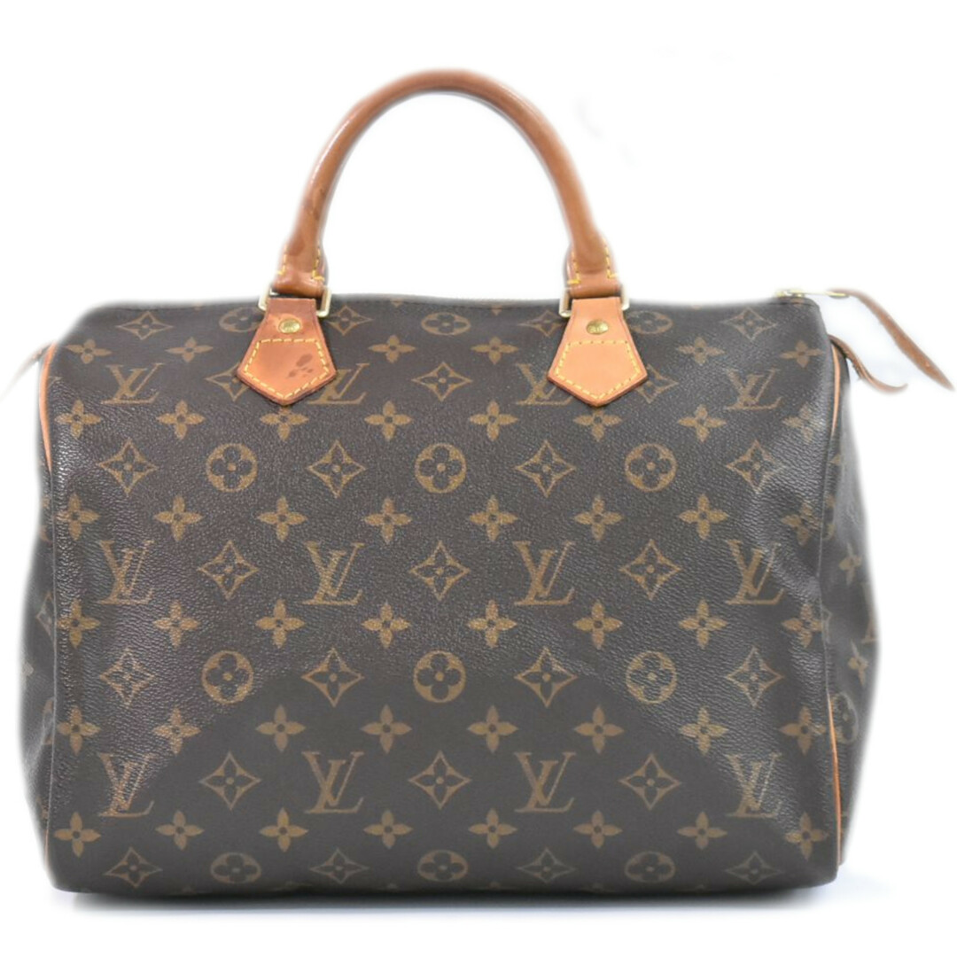 本物 ルイヴィトン LOUIS VUITTON LV 旧型 スピーディ 30 モノグラム ミニボストンバッグ ハンドバッグ ブラウン M41526 Speedy ビトン バッグバッグ