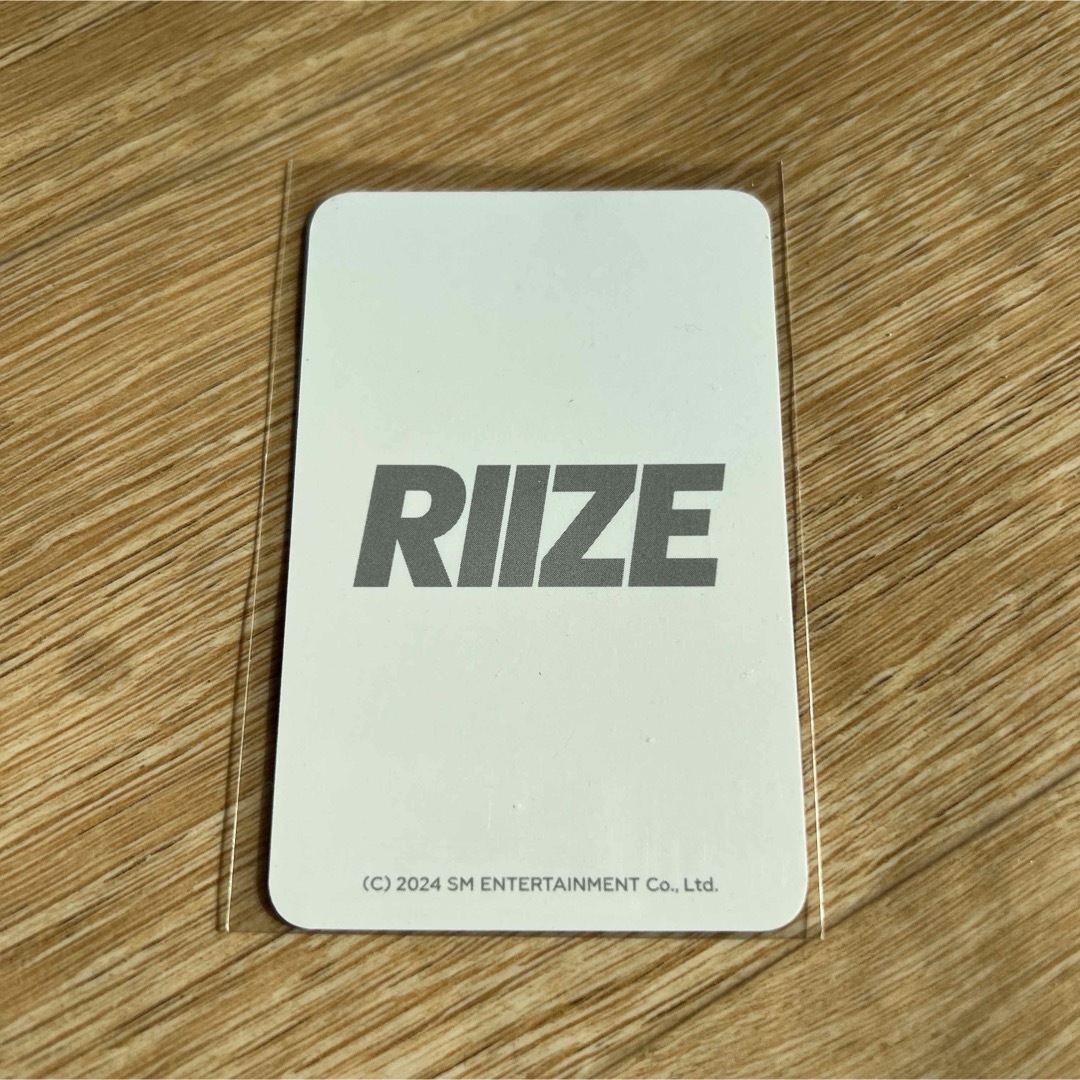 RIIZE ポップアップ　トレカ　アントン