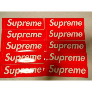 シュプリーム(Supreme)のSupreme ステッカー10枚セット新品未使用品(ノベルティグッズ)