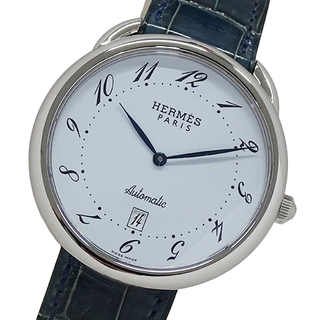 Hermes - エルメス HERMES 時計 メンズ ブランド アルソー デイト 自動