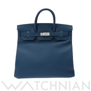 エルメス(Hermes)の中古 エルメス HERMES ユニセックス ハンドバッグ ディープブルー /パラジウム金具 トゴ(ハンドバッグ)