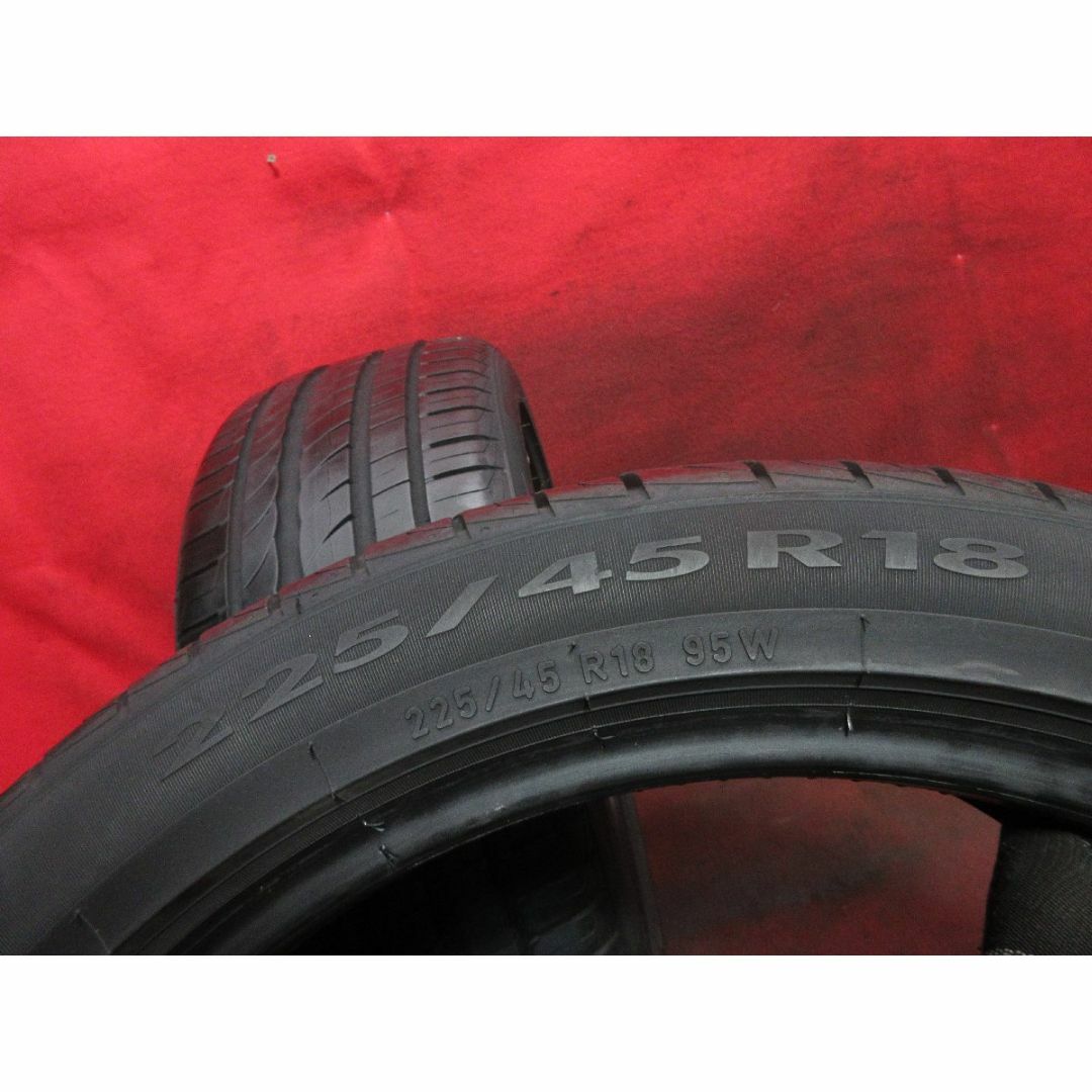 ピレリ(ピレリ)の2本 中古タイヤ 225/45R18 ピレリ ★13425T 自動車/バイクの自動車(タイヤ)の商品写真