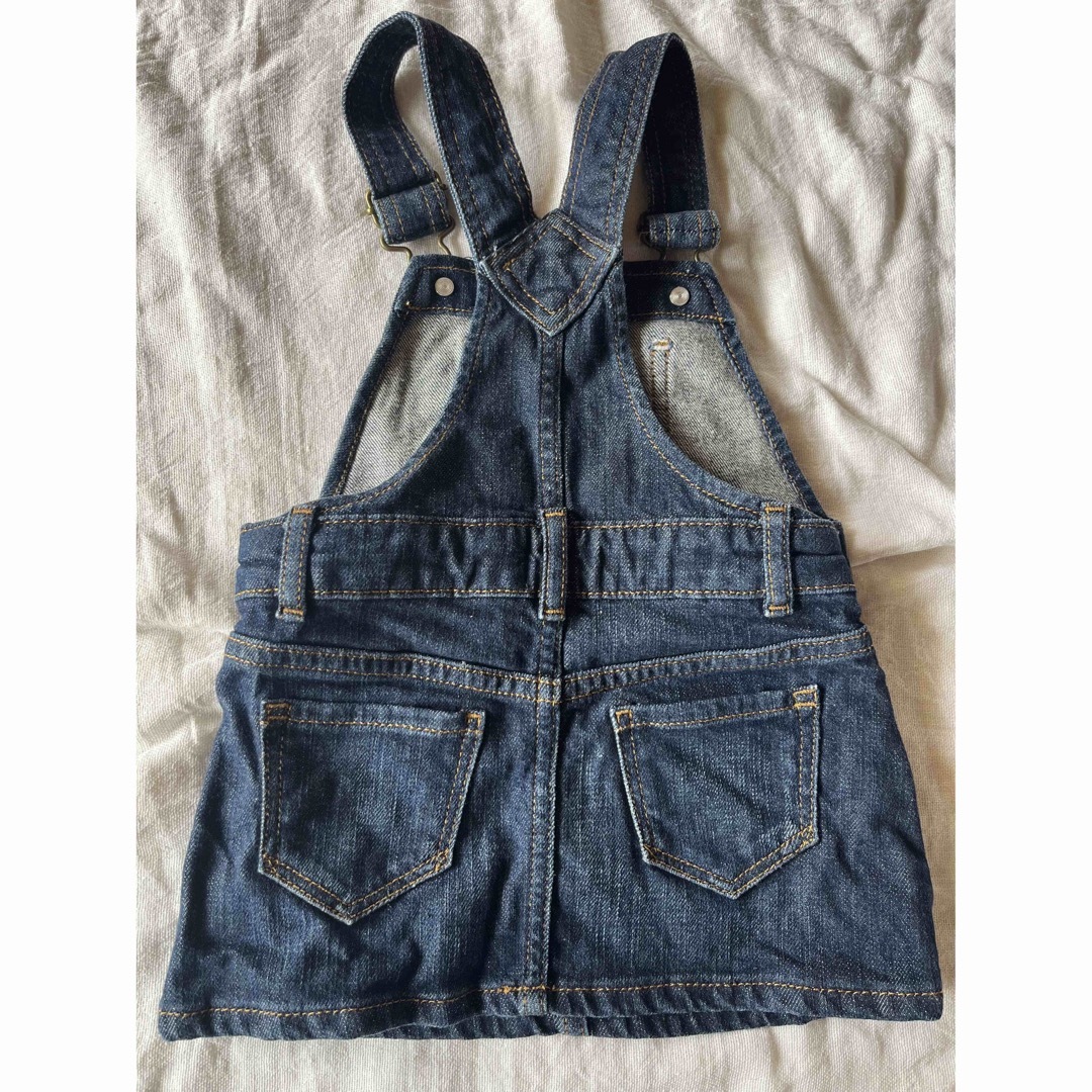 GAP Kids(ギャップキッズ)のGAP サロペット　ワンピース　12-18m  80㎝ キッズ/ベビー/マタニティのベビー服(~85cm)(ワンピース)の商品写真