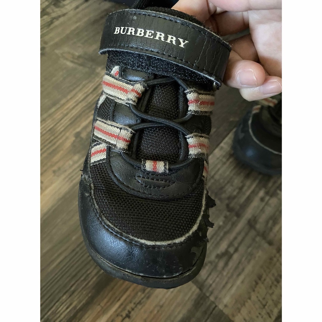 BURBERRY(バーバリー)のバーバリーBurberry キッズ靴 16センチ キッズ/ベビー/マタニティのキッズ靴/シューズ(15cm~)(スニーカー)の商品写真