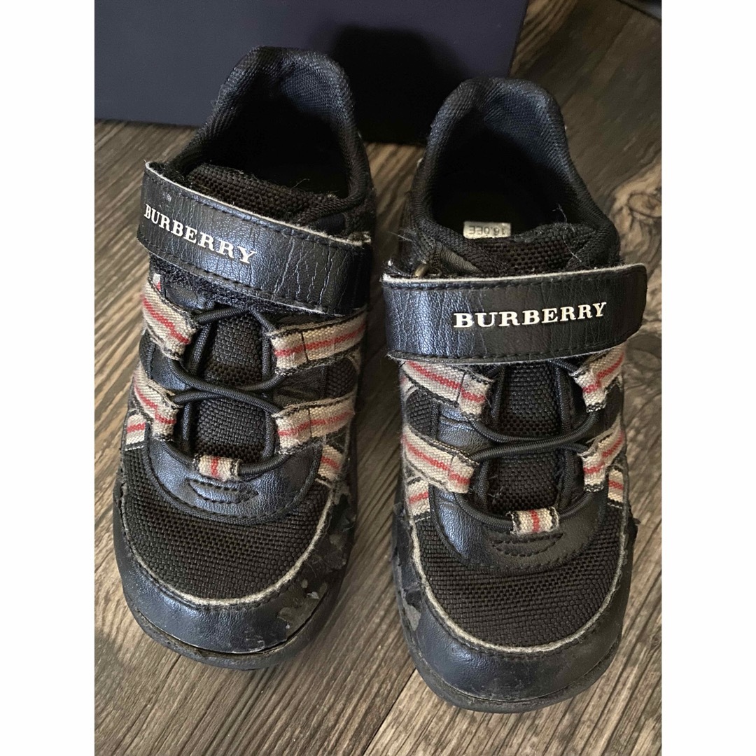 BURBERRY(バーバリー)のバーバリーBurberry キッズ靴 16センチ キッズ/ベビー/マタニティのキッズ靴/シューズ(15cm~)(スニーカー)の商品写真