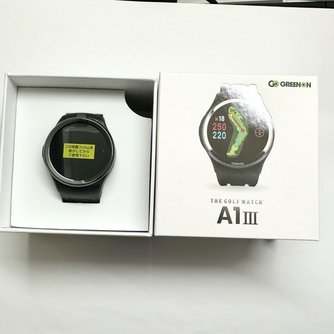 GreenOn(グリーンオン)のA1 III   ザ・ゴルフウォッチ　GPS時計 チケットのスポーツ(ゴルフ)の商品写真