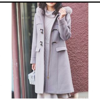 laisse passe レッセパッセ　ファー付きダッフルコート