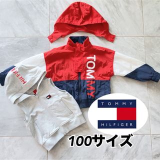 トミーヒルフィガー(TOMMY HILFIGER)の［送料込　美品］100サイズ　TOMMY HILFIGER KIDS 3イン1 (ジャケット/上着)