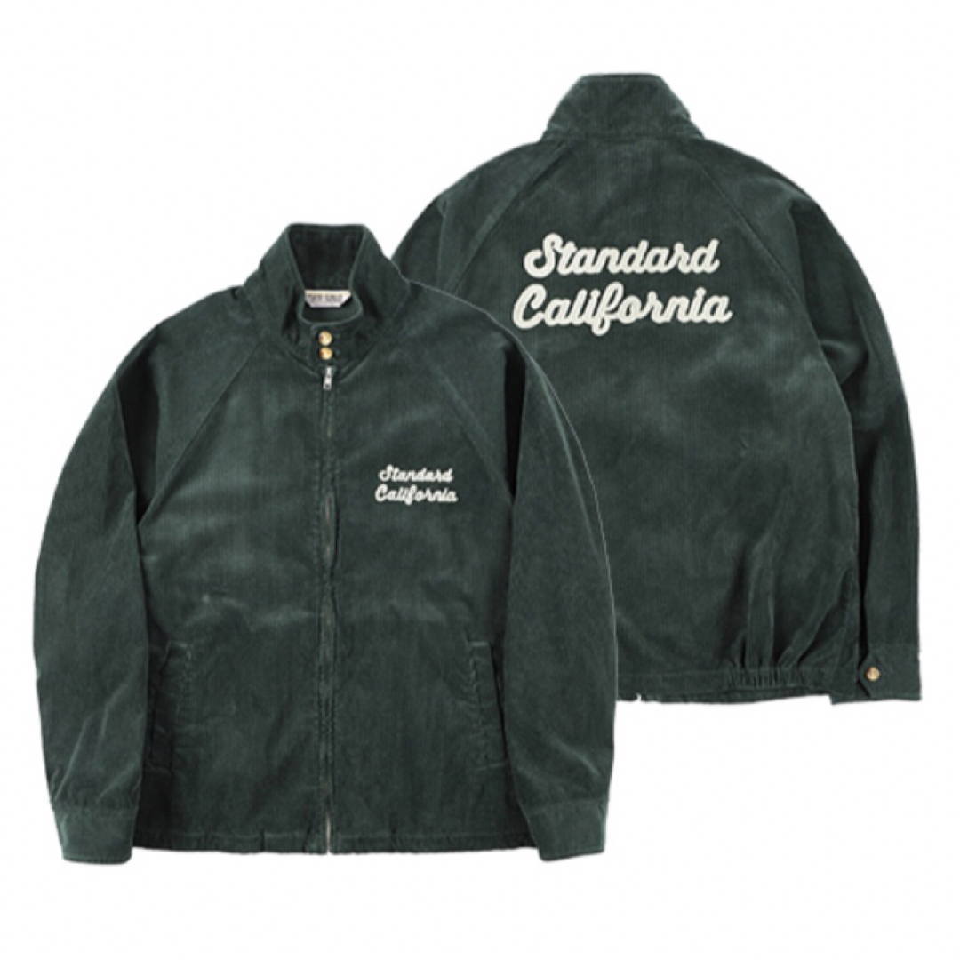 スタカリSD Corduroy Harrington Jacket グリーン L メンズのジャケット/アウター(ブルゾン)の商品写真