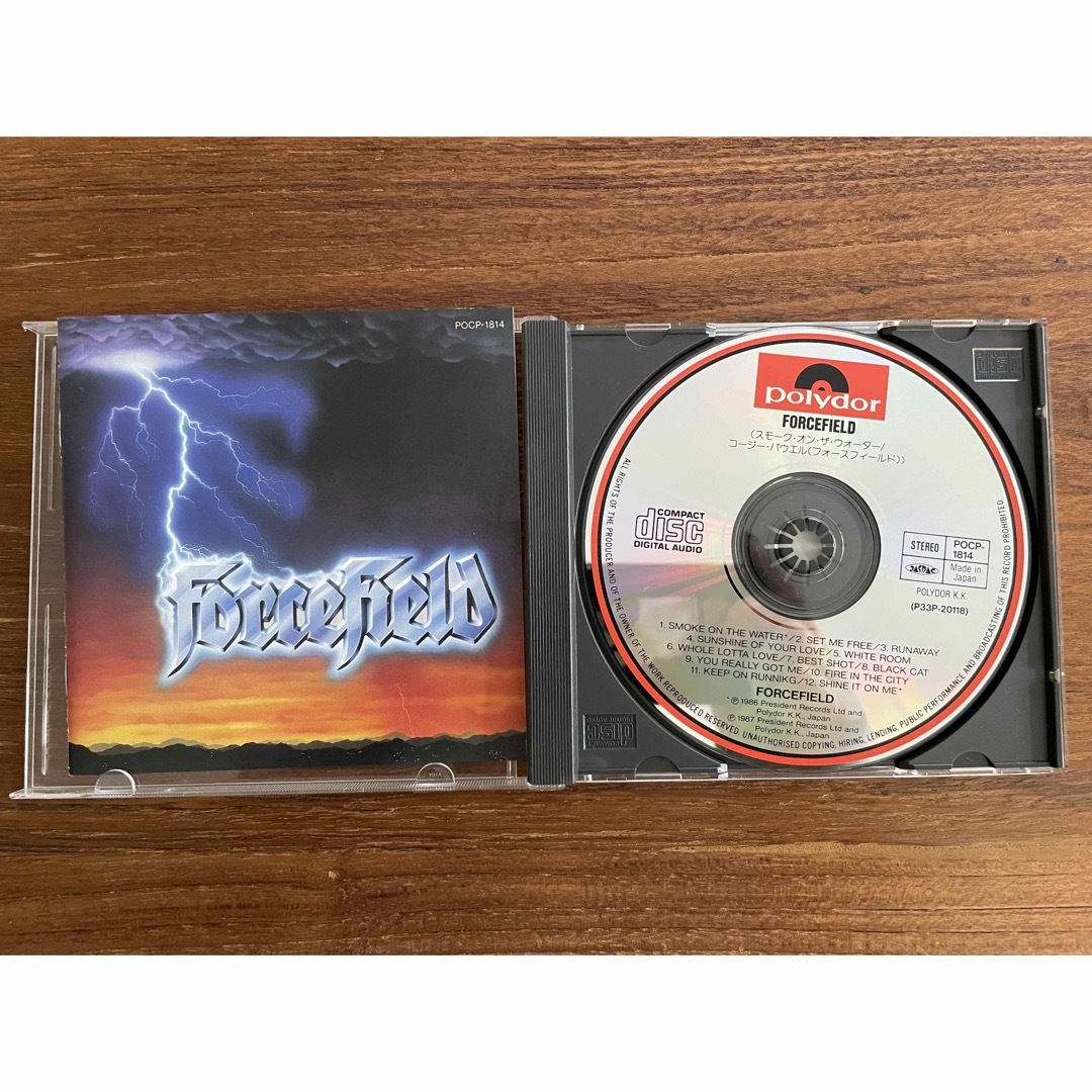 FORCEFIELD スモークオンザウォーター コージーパウエル エンタメ/ホビーのCD(ポップス/ロック(洋楽))の商品写真