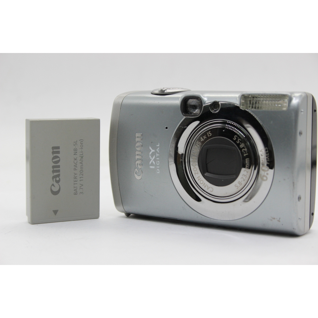 支払い発送詳細【返品保証】 キャノン Canon IXY Digital 800 IS 4x バッテリー付き コンパクトデジタルカメラ  s5860