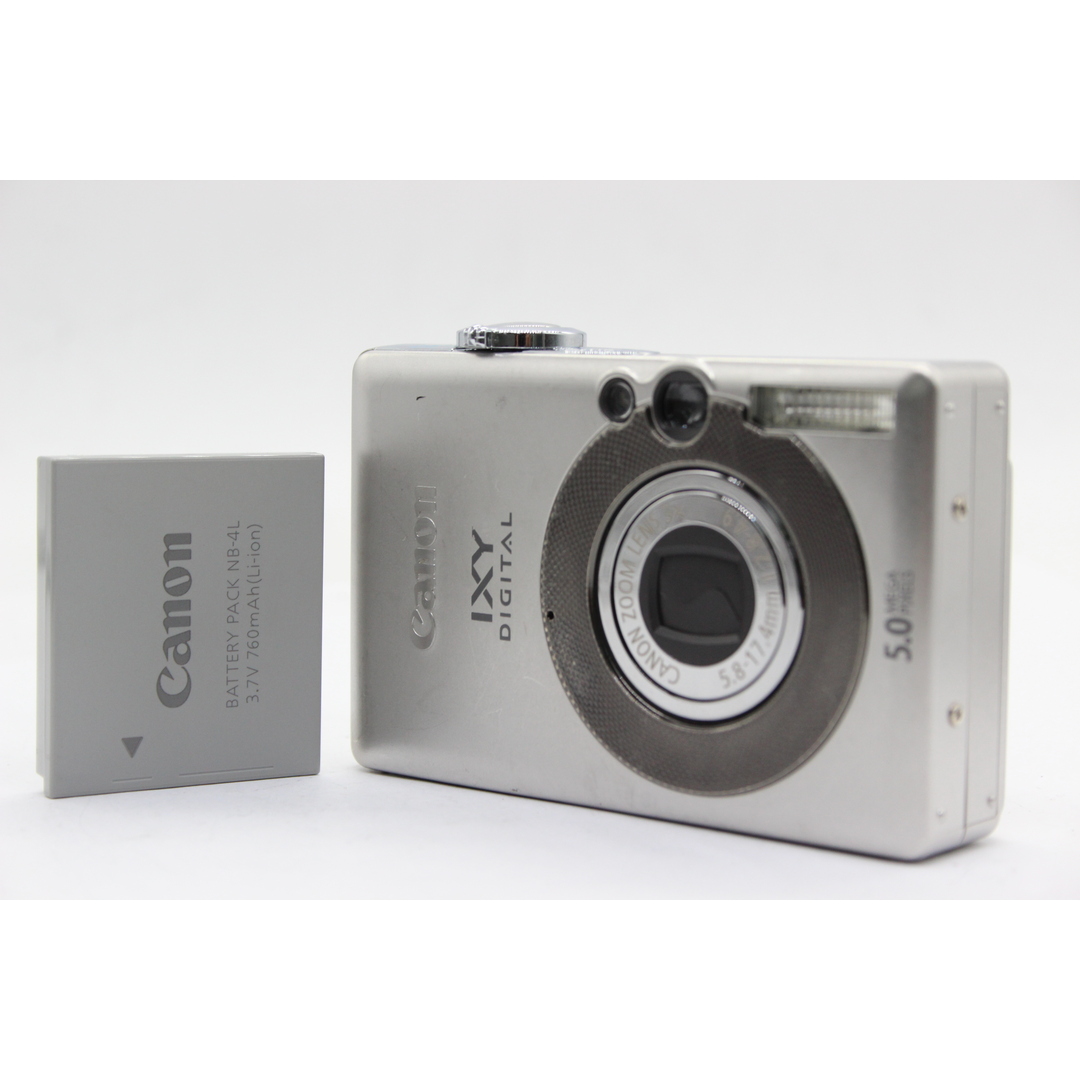 支払い発送詳細【返品保証】 キャノン Canon IXY Digital 55 3x バッテリー付き コンパクトデジタルカメラ  s5862