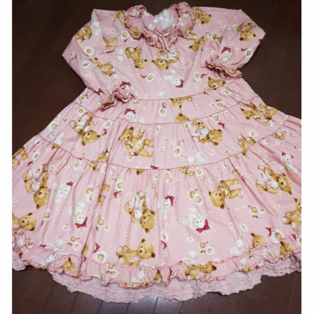 新品♡ピンクハウス♡ ひな菊ロンド♡ミディワンピース♡未使用