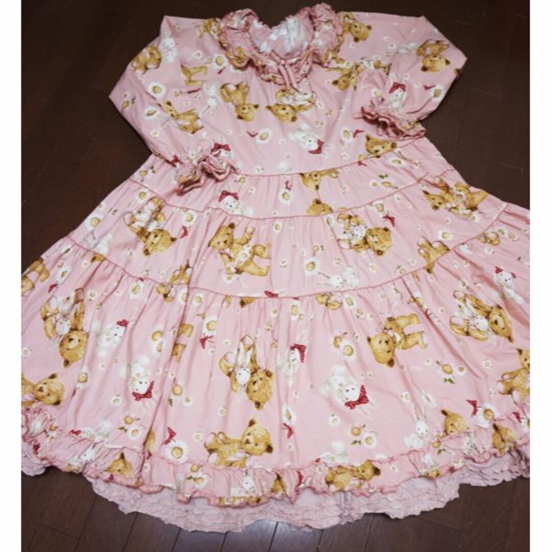 新品♡ピンクハウス♡ ひな菊ロンド♡ミディワンピース♡未使用 新品♡ピンクハウス♡ ひな菊ロンド♡ミディワンピース♡未使用