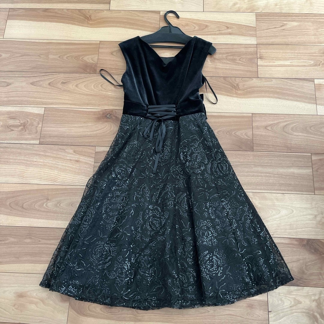 パーティードレス　黒 レディースのフォーマル/ドレス(その他ドレス)の商品写真