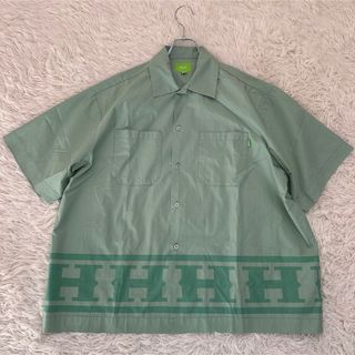 ハフ(HUF)の【HUF】ハフ L シャツ半袖 ミントグリーン(シャツ)