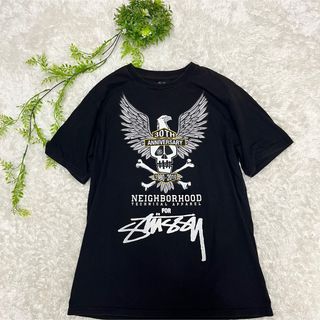 ネイバーフッド(NEIGHBORHOOD)のSTUSSY × NEIGHBORHOODステューシー ネイバーフッド Tシャツ(Tシャツ/カットソー(半袖/袖なし))