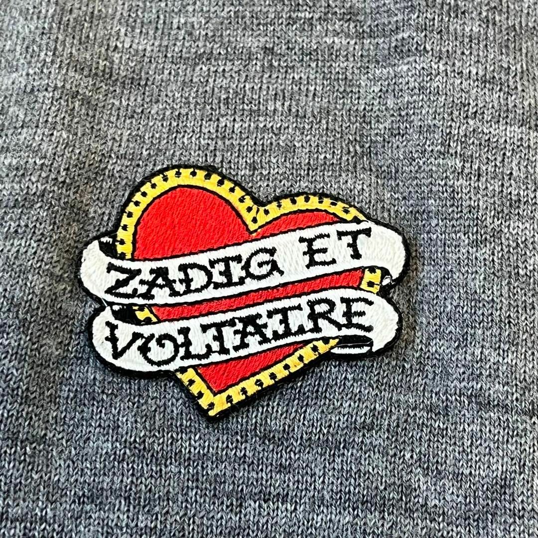 Zadig&Voltaire(ザディグエヴォルテール)のzadig ザディグ&エヴォルテール　ダメージ加工　メリノ　ニット　セーター. レディースのトップス(ニット/セーター)の商品写真