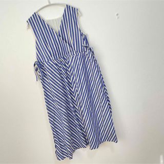 ミルクフェド(MILKFED.)のミルクフェド  2WAY STRIPED GATHERED DRESS(ロングワンピース/マキシワンピース)