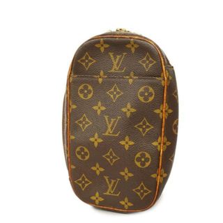 ルイヴィトン(LOUIS VUITTON)の【4eb1888】ルイヴィトン ボディバッグ/モノグラム/ポシェットガンジュ/M51870/ブラウン(ボディーバッグ)