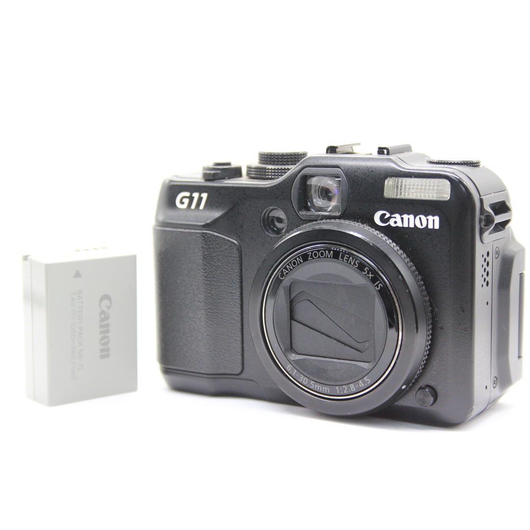 【返品保証】 キャノン Canon PowerShot G11 5x IS バッテリー付き コンパクトデジタルカメラ  s5892注意事項