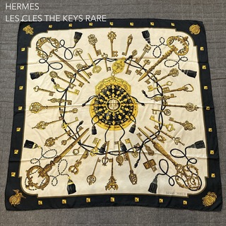 エルメス(Hermes)のHermes エルメス カレ90 THE KEYS RARE 鍵 シルクスカーフ(バンダナ/スカーフ)