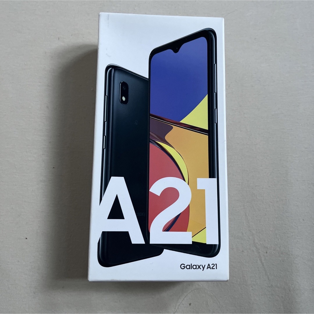 Galaxy A21 BLACK 64GBGALAXY本体