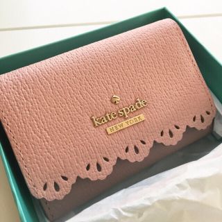 ケイトスペードニューヨーク(kate spade new york)の★4/16までsale★kate spadeのカードケース/パスケース(名刺入れ/定期入れ)