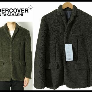 アンダーカバー(UNDERCOVER)の新品 タグ付き アンダーカバー 18AW 肉厚 ボア フリース ジャケット 2(ブルゾン)