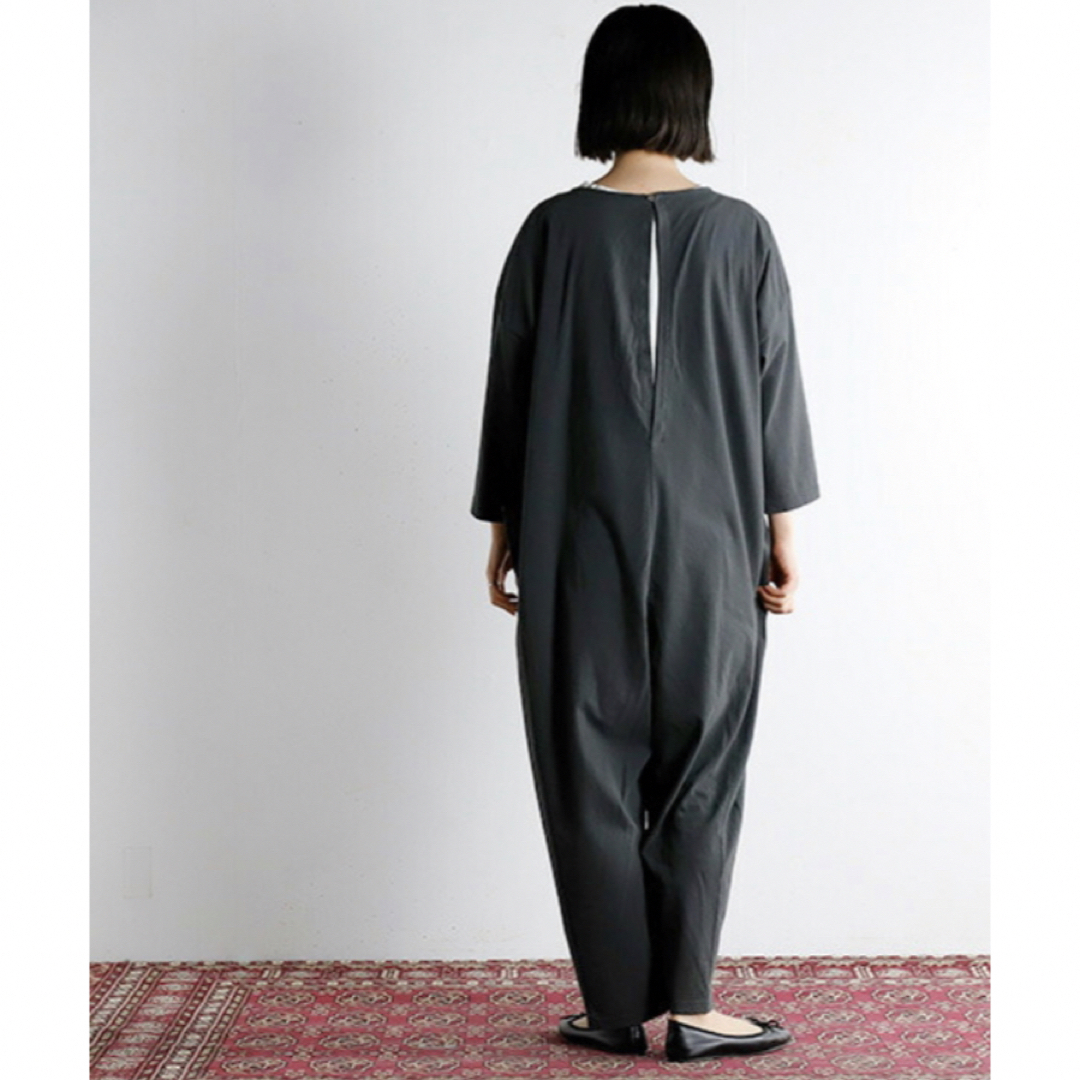 evam eva(エヴァムエヴァ)の✳︎美品✨23s/s evam evaエヴァムエヴァ　コットンオールインワン レディースのパンツ(オールインワン)の商品写真