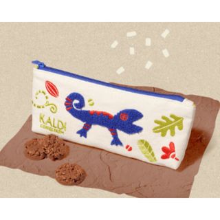 カルディ(KALDI)のカルディ　カカオの森　ペンケース(ペンケース/筆箱)