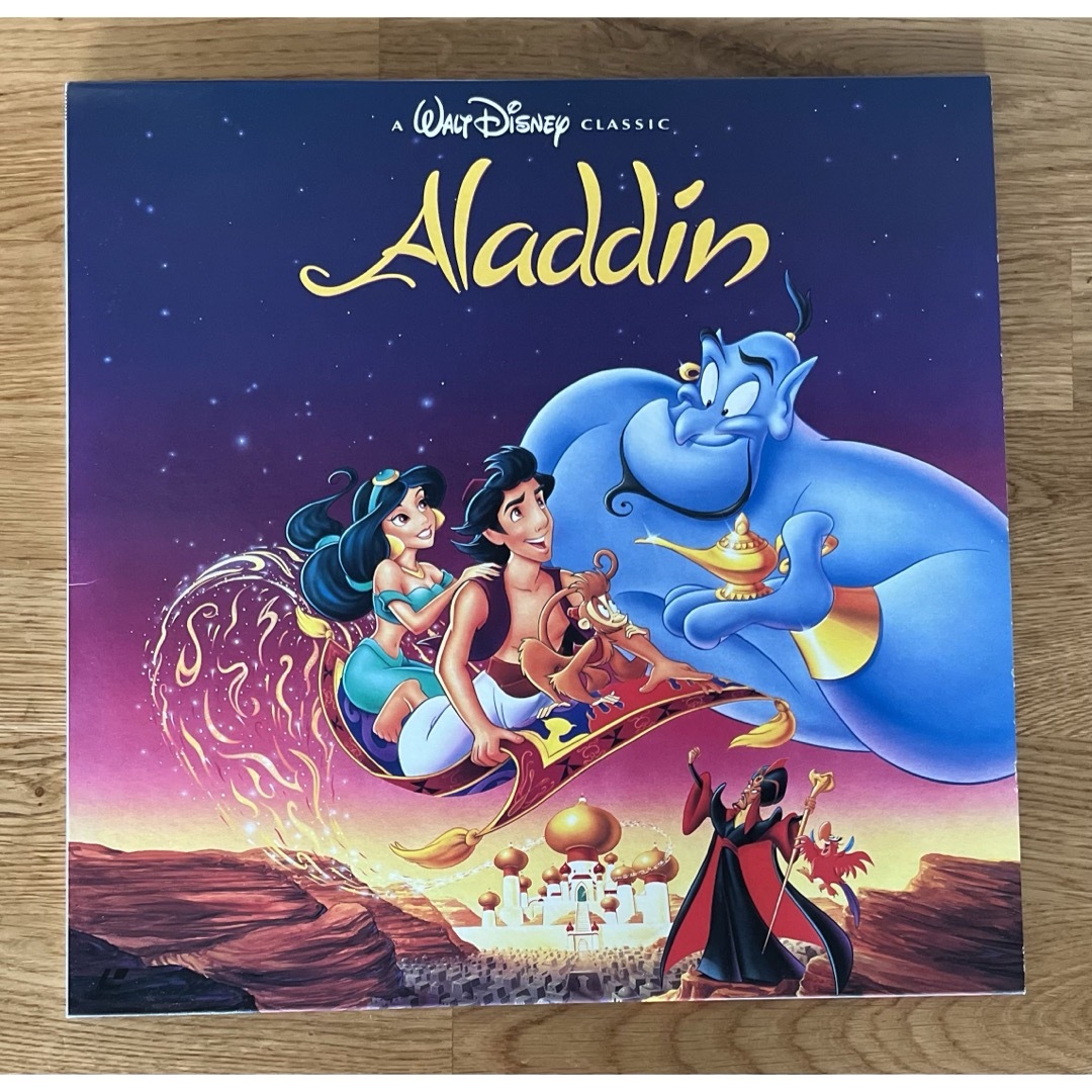 Disney(ディズニー)のレーザーディスク　Aladdin エンタメ/ホビーのDVD/ブルーレイ(アニメ)の商品写真