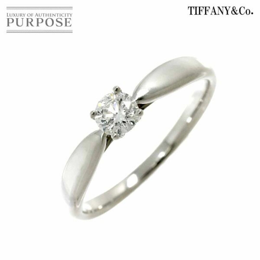 商品管理番号90209518ティファニー TIFFANY&CO. ハーモニー ダイヤ 0.24ct E/VS1/3EX 10号 リング Pt プラチナ 指輪【鑑定書付き】VLP 90199817