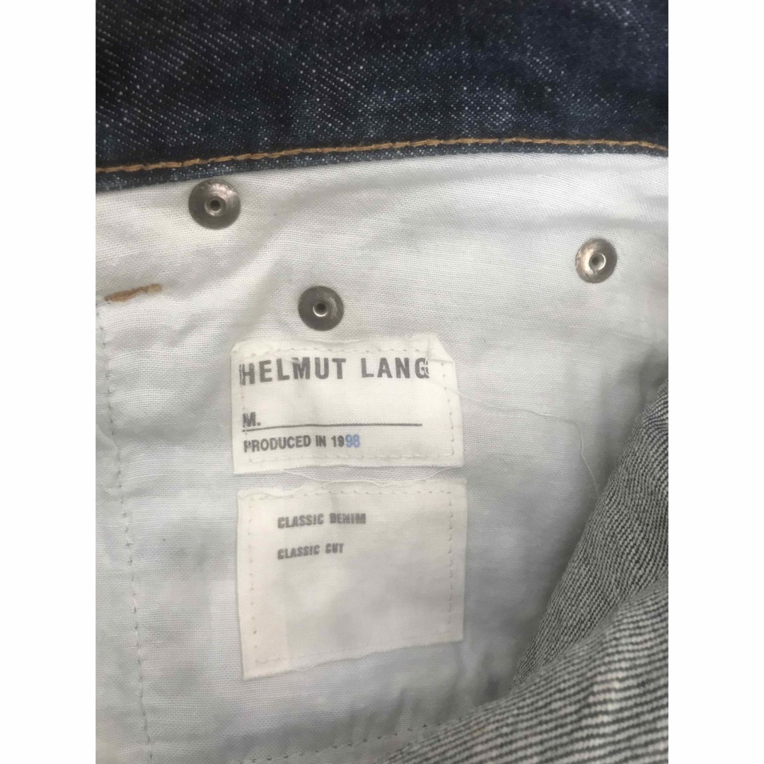 HELMUT LANG(ヘルムートラング)のヘルムートラング　HELMUT LANG 1998 サイズ28 本人期 メンズのパンツ(デニム/ジーンズ)の商品写真