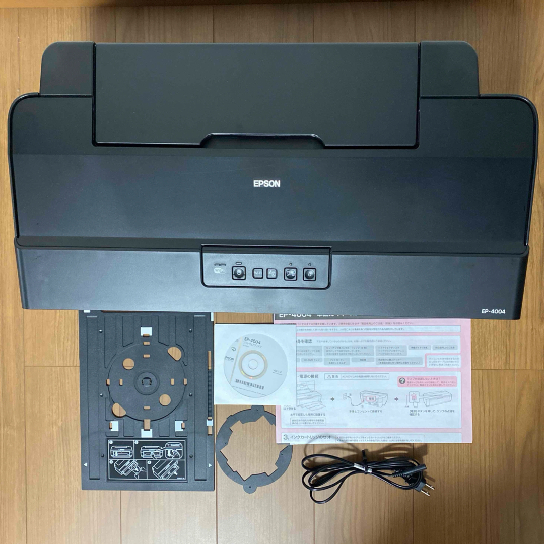 6色独立型インク給紙容量EPSON EP4004 カラリオA3ノビ対応　無線LAN対応　カラープリンタ