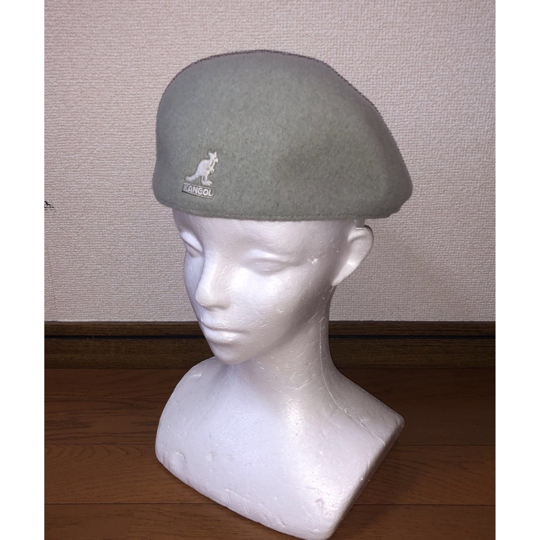 KANGOL(カンゴール)のM 新品 KANGOL ハンチングキャップ カンゴール ベレー帽 グレー 灰色 メンズの帽子(ハンチング/ベレー帽)の商品写真