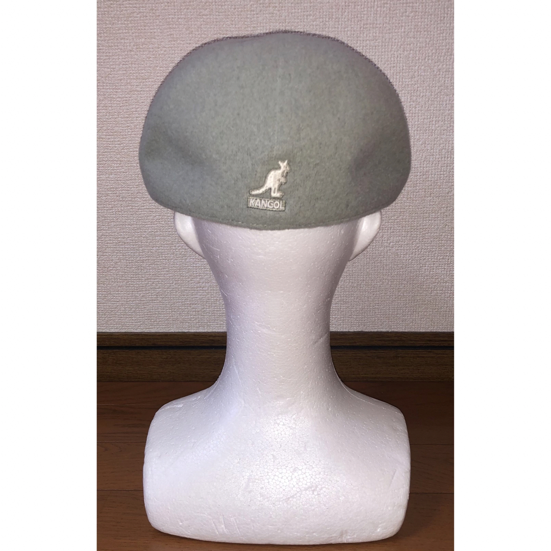 KANGOL(カンゴール)のM 新品 KANGOL ハンチングキャップ カンゴール ベレー帽 グレー 灰色 メンズの帽子(ハンチング/ベレー帽)の商品写真