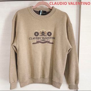 CLAUDIO VALENTINO PARIS♡トレーナー ヴィンテージ　古着(ニット/セーター)